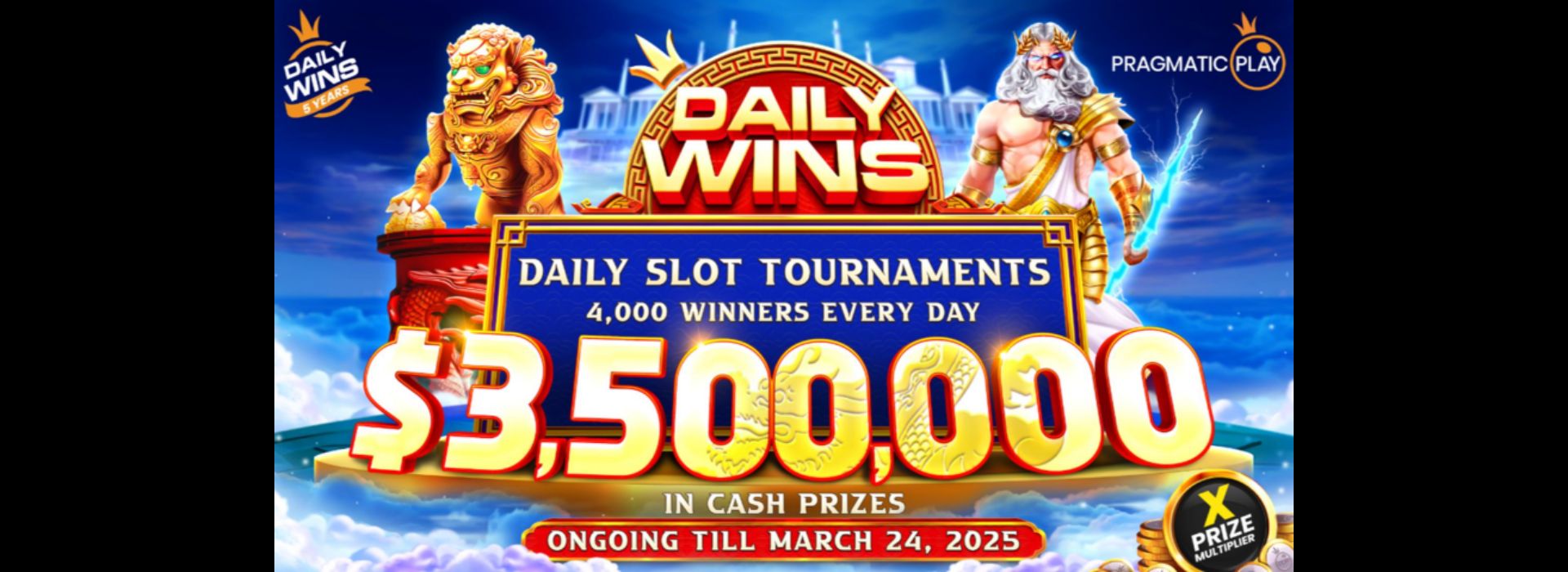 Daily Wins Slots Tournament - Season 7 Level 4